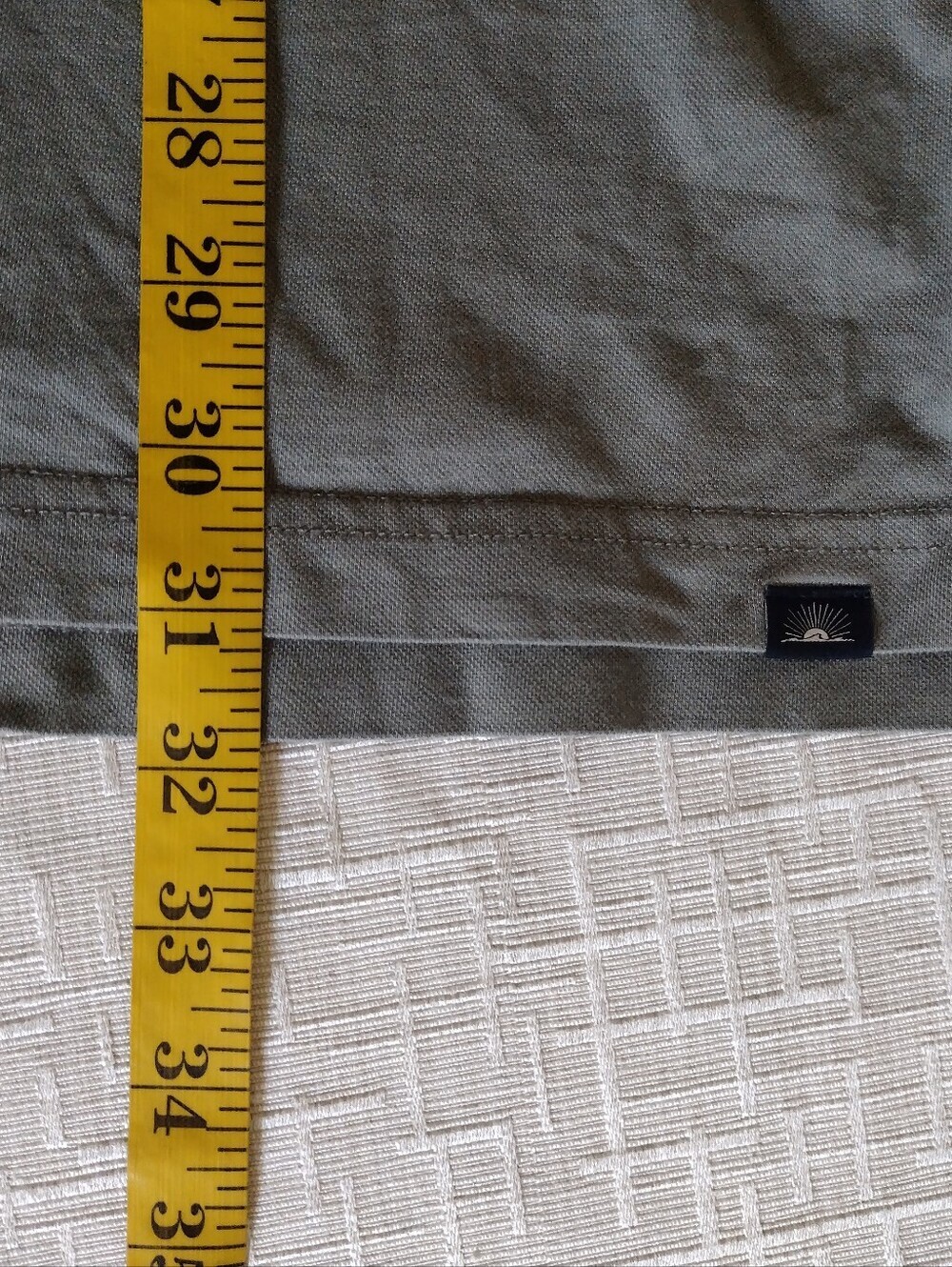 Faherty Reserve Polo Shirt Mens 2XL Sage The Movement Polo Stretch - Picture 9 of 9